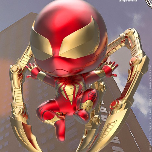피규어세일러 !! - [입고완료] [핫토이] COSB624 스파이더맨 Iron Spider Armor Suit Bobble-Head